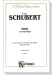 Schubert【Mass in A-Flat Major】for Soli, Chorus, Orchestra and Organ with Latin text , Choral Score