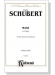 Schubert【Mass in C Major】for Soli, Chorus and Orchestra , Choral Score