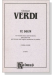 Verdi【Te Deum】for Double Chorus and Orchestra , Choral Score