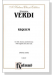 Verdi【Requiem】for Soli, Chorus and Orchestra with English and Latin text , Choral Score