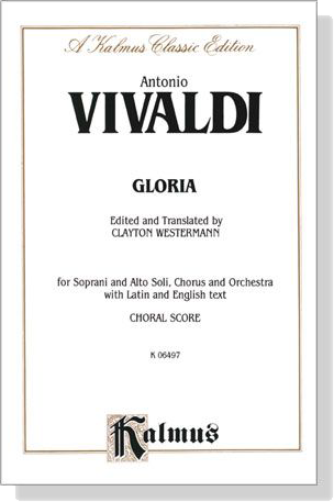 Vivaldi【Gloria】Choral Score