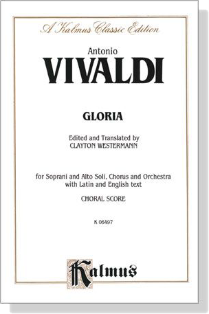 Vivaldi【Gloria】Choral Score Vivaldi【Gloria】Choral Score