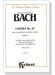 J.S. Bach【Cantata No. 67－Halt' Im Gedachtnis Jesum Christ! , BWV 67 】Choral Score