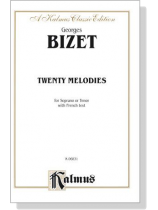 Bizet【Twenty Melodies】For Soprano Or Tenor With French Text