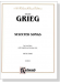Grieg【Selected Songs】for Low Voice with English and German text , Vocal Score