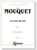 Mouquet【La Flute De Pan , Opus 15】for Flute and Piano