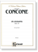 Concone【25 Lessons , Opus 10】for Low Voice