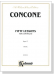 Concone【Fifty Lessons , Opus 17】For Contralto , Vocal