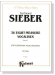 Sieber【36 Eight-Measure Vocalises , Opus 97 (for Elementary Vocal Teaching)】for Bass