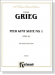 Grieg【Peer Gynt Suite No.1, Opus 46】for Violin and Piano