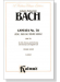 J.S. Bach【Cantata No. 78－Jesu, Der Du Meine Seele , BWV 78】Choral Score