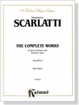 Scarlatti【The Complete Works In Eleven Volumes and Thematic Index , Volume Ⅺ】for Piano