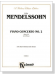 Mendelssohn【Piano Concerto No. 2 , Opus 40 In D Minor 】for Two Pianos /  Four Hands
