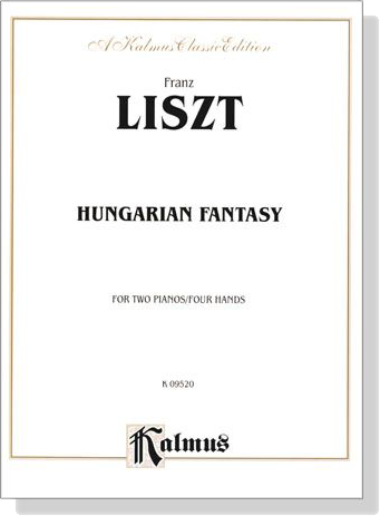Liszt【Hungarian Fantasy】for Two Pianos / Four Hands
