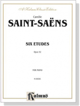Saint-Saens【Six Etudes , Opus 52】for Piano