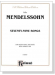 Mendelssohn【Seventy-Nine Songs】for Medium Voice and Piano with German Text