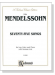 Mendelssohn【Seventy-Five Songs】for Low Voice and Piano with German text