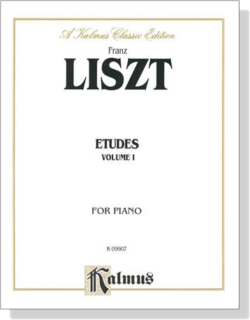 Liszt【Etudes , Volume Ⅰ】for Piano