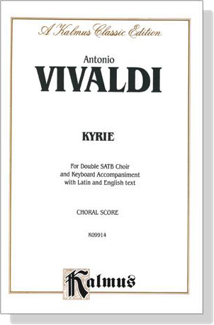 Vivaldi【Kyrie】Choral Score Vivaldi【Kyrie】Choral Score