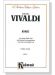 Vivaldi【Kyrie】Choral Score