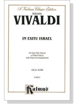 Vivaldi【In Exitu Israel】Vocal Score Vivaldi【In Exitu Israel】Vocal Score