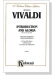 Vivaldi【Introduction and Gloria , RV 639 and RV 588】for Four-Part Chorus of Mixed Voices with Piano Accompaniment