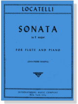 Pietro Locatelli【Sonata in E major】for Flute and Piano Pietro Locatelli【Sonata in E major】for Flute and Piano