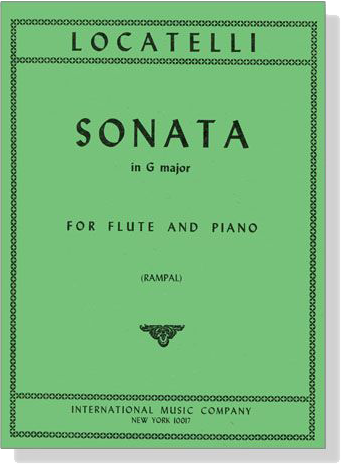 Pietro Locatelli【Sonata in G major】for Flute and Piano