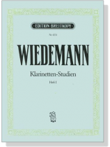 Wiedemann【Klarinetten- Studien】Heft , Nr. 1-12 Wiedemann【Klarinetten- Studien】Heft , Nr. 1-12