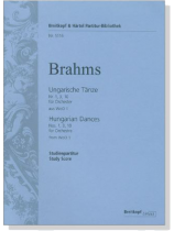 Brahms【Ungarische Tänze Nr.1, 3, 10】für Orchester aus WoO 1