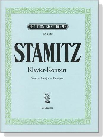 Stamitz【Klavier-Konzert , F Major】2 Klaviere