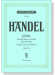 Handel【Jubilate für den Frieden von Utrecht(Der 100. Psalm) HWV 279】für Soli,Chor und Orchester