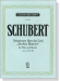 Schubert【Variationen über das Lied 「Trockne Blumen」 op.post. 160 , D 802】für Flöte und Klavier