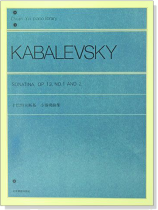 卡巴烈夫斯基 小奏鳴曲集-作品13 卡巴烈夫斯基 小奏鳴曲集-作品13