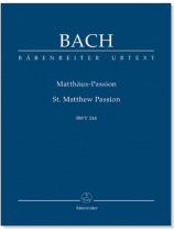 Bach【Matthäus-Passion／St. Matthew Passion】BWV 244