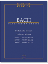 Bach‧Lutherische Messen/Lutheran Masses‧BWV 233-236 Bach‧Lutherische Messen/Lutheran Masses‧BWV 233-236