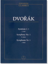 Dvořák【Symfonie č.1 c moll/Symphony No.1 in C minor/Symphonie Nr. 1 in c-Moll】 Dvořák【Symfonie č.1 c moll/Symphony No.1 in C minor/Symphonie Nr. 1 in c-Moll】