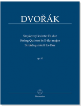 Dvořák‧String Quintet in E-flat major‧Op. 97 Dvořák‧String Quintet in E-flat major‧Op. 97