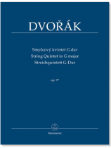 Dvořák【Smyčcový kvintet G dur, Op. 77】 Dvořák【Smyčcový kvintet G dur, Op. 77】