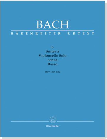 Bach【Six Suites for Violoncello Solo】BWV 1007 - 1012 (附參考文獻版)