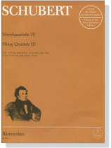 Schubert String Quartets【Ⅲ】D 74 , D 87 , D 112 , D 173 , D 353 , D 103 Schubert String Quartets【Ⅲ】D 74 , D 87 , D 112 , D 173 , D 353 , D 103
