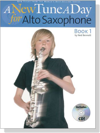 A New Tune a Day for Alto Saxophone【CD+樂譜】Book 1