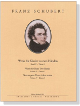 Schubert【Werke für Klavier zu zwei Händen】Band Ⅴ-Tänze Ⅰ