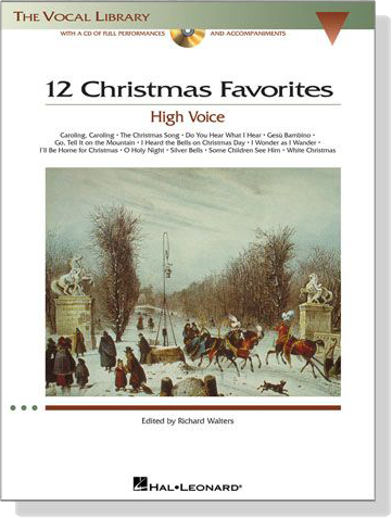12 Christmas Favorites【CD+樂譜】High Voice