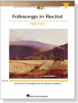Folksongs in Recital【CD+樂譜】High Voice Folksongs in Recital【CD+樂譜】High Voice