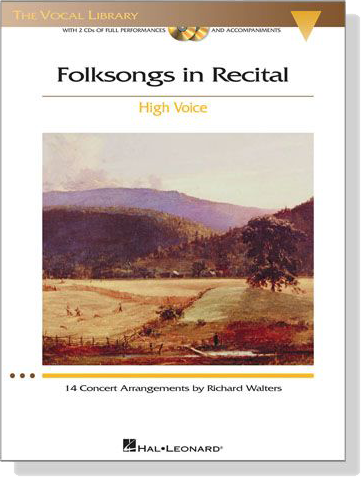 Folksongs in Recital【CD+樂譜】High Voice Folksongs in Recital【CD+樂譜】High Voice