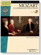 Mozart 15 Intermediate Piano Pieces