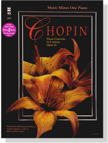 Chopin【CD+樂譜】Piano Concerto in F Minor, Opus 21