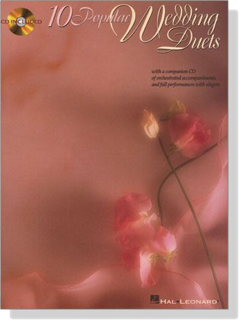 10 Popular Wedding Duets【CD+樂譜】 10 Popular Wedding Duets【CD+樂譜】