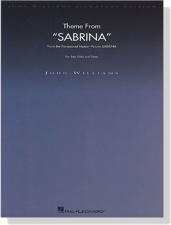 Theme From【Sabrina】for Solo Violin and Piano